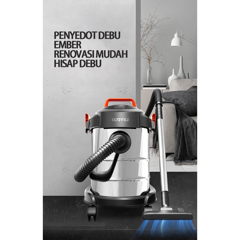 BLUE SKY 3in1 Vacuum Cleaner 12 liter Sedot Basah Kering Vacum Blower Wet Dry Penyedot Debu