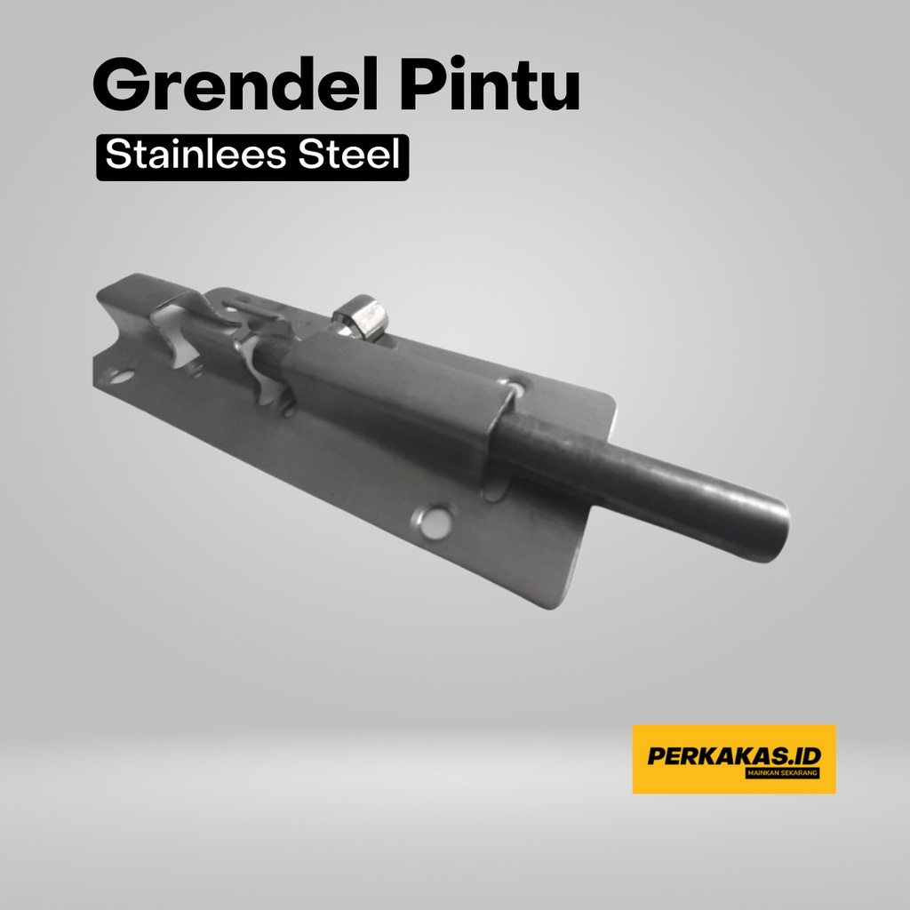 Grendel Kunci Pintu Jendela 2 3 4 Inch Stainless Stell SUS 304 AXL