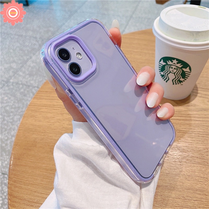 Soft Case 3 in 1 Warna Permen Macaron Untuk Samsung A04s A04 A04E A32 A13 A53 A23 A33 A50 A03s A22 A31 A03 A52s A11 A52s A02s A30s A5S