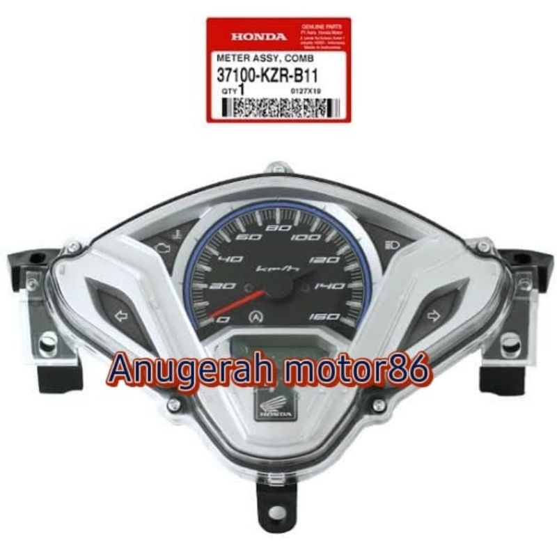 37100-KZR-B11 Speedometer spido meter assy vario 125 iss techno lama atau non led ori Honda AHM