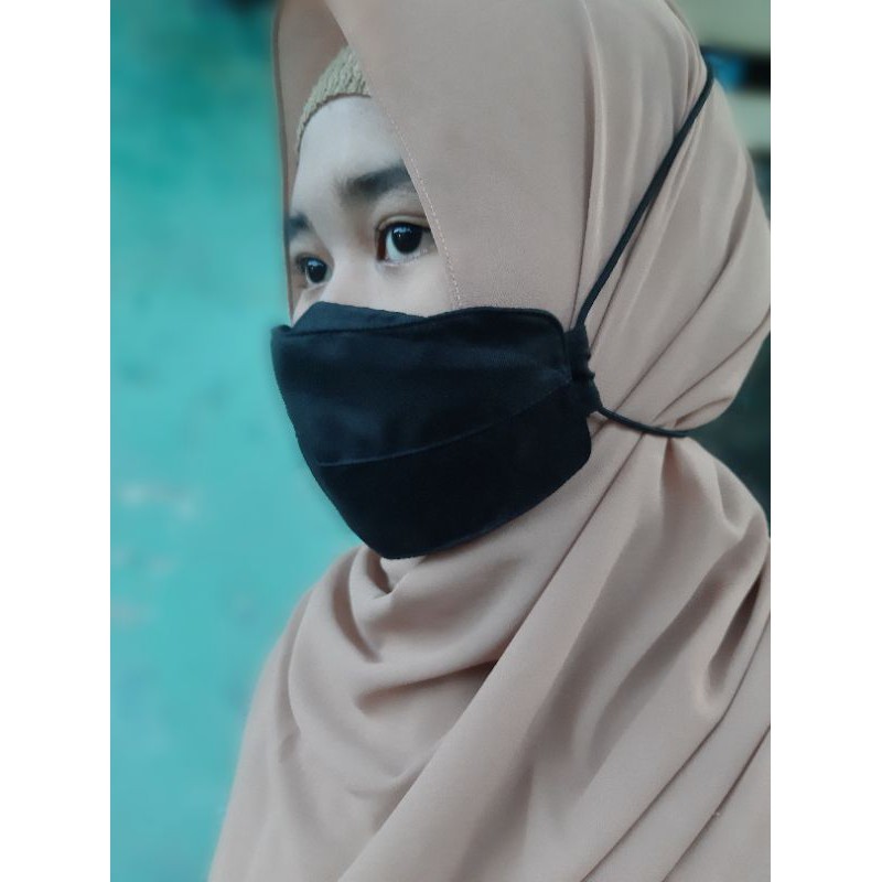 Ready Masker Kain 3D Stopper 3Ply Headloop