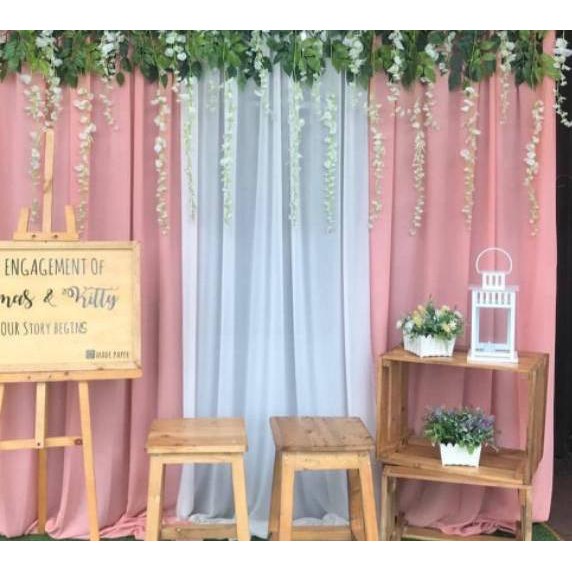 _ ALD Paket Dekorasi backdrop lamaran atau nikahan /paket photobooth / paket dekorasi «
