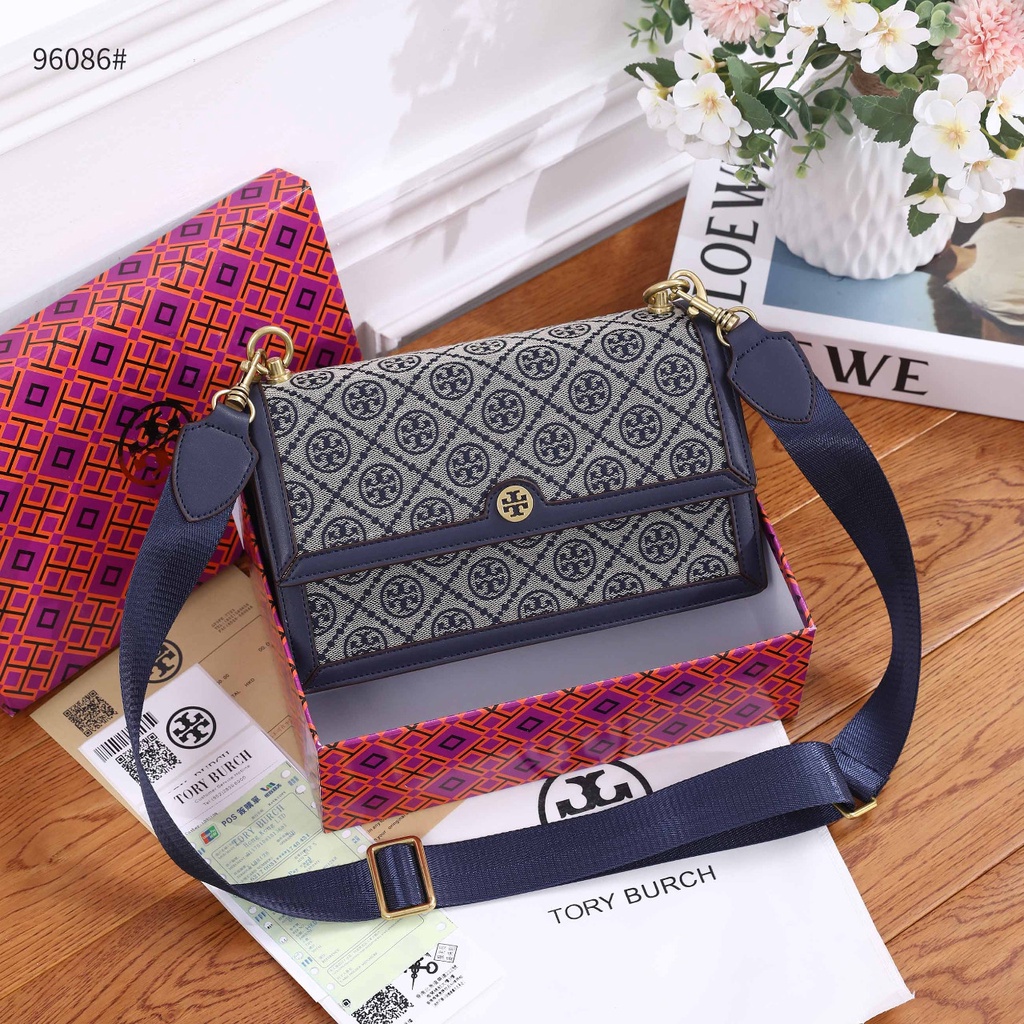 TB Shoulder Bag in Jacquard #96086