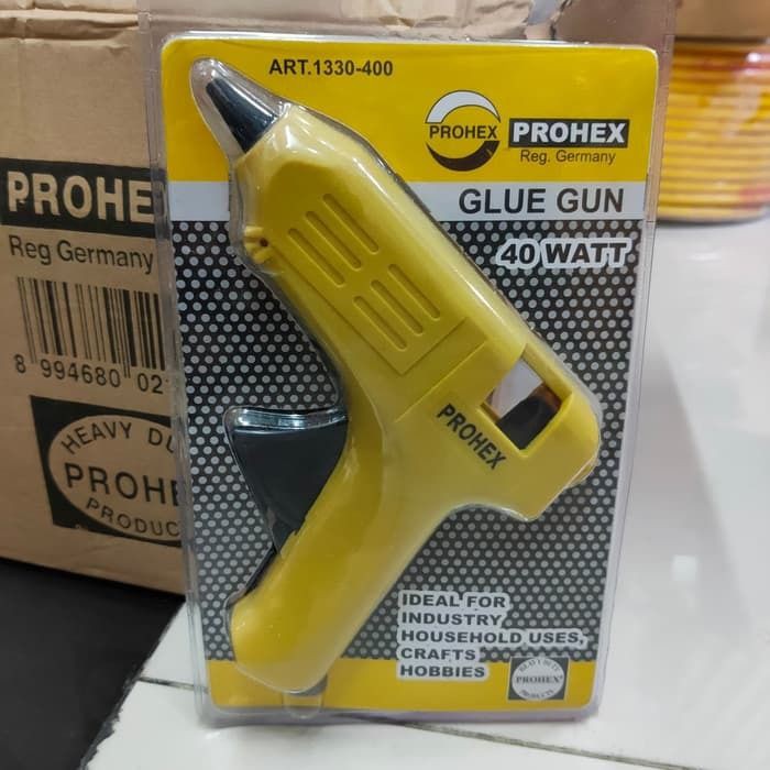 Glue Gun Listrik 40 Watt / Tembakan Lem Stick PROHEX