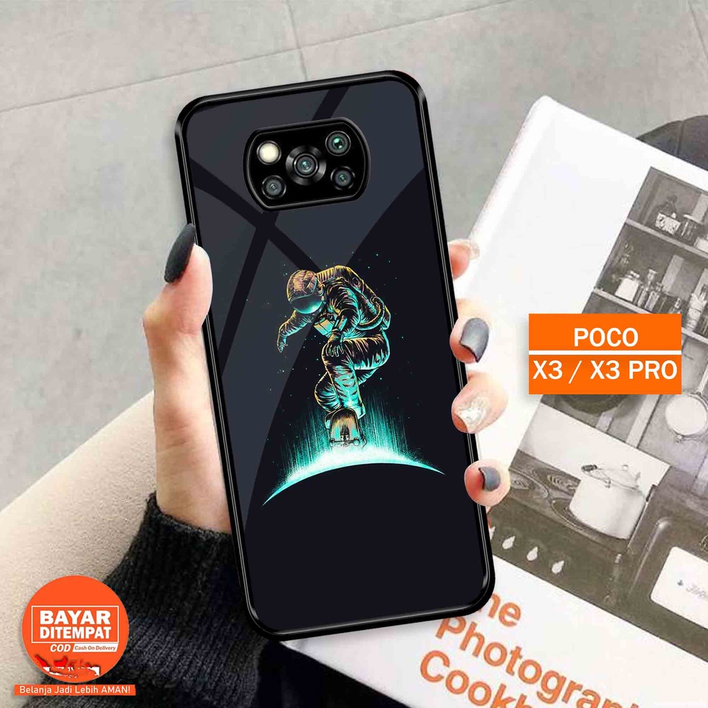 Sukses Case XIAOMI POCO X3/ X3 PRO - Hardcase 2D Glossy Xiaomi POCO X3/ X3 PRO - Silikon Hp Xiaomi  