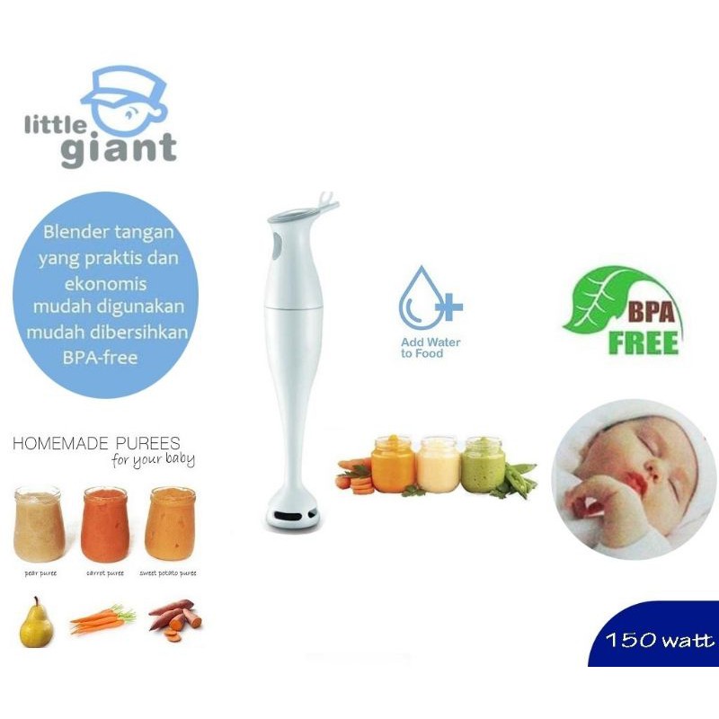 Little Giant Hand Blender | Blender Tangan MPASI