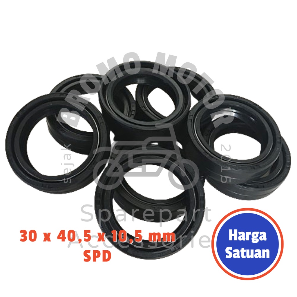 Oil Seal Shock Depan Yamaha RX King RXK RXS Aerox NMAX Old New 155 Athlete Thunder 125 Kode 3KA (30 