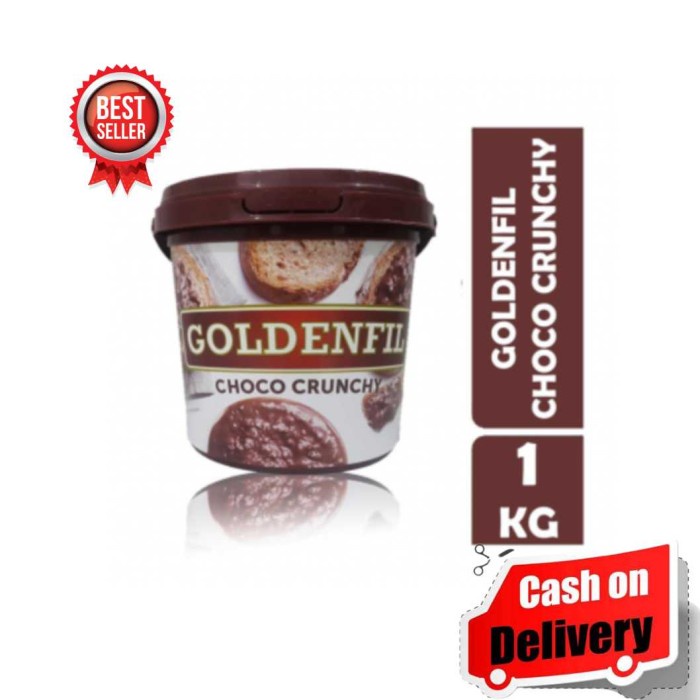 

Goldenfil Choco Crunchy - Coklat