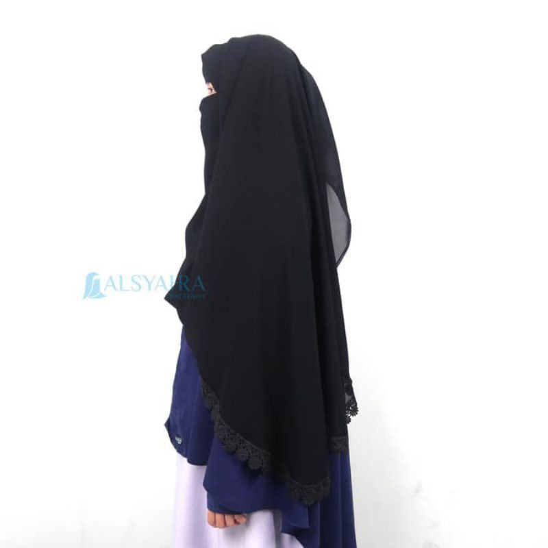 Niqab Yaman Alshams by Alsyahra Exclusive