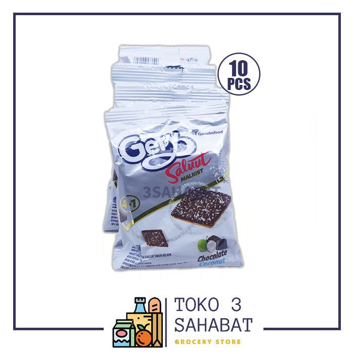 

Gery Saluut Malkist Chocolate Coconut