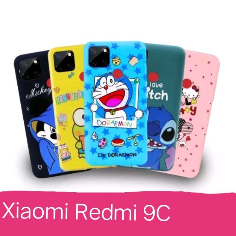 Jual Softcase 3d Xiomi Redmi 9c Karakter Doraemon Stitch Mickey Hello Kitty Keroppi Case 2708