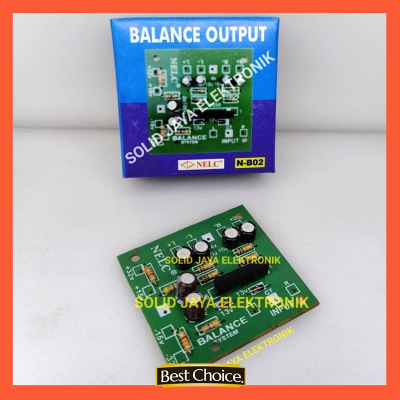 KIT BALANCE OUTPUT STEREO - OUTPUT BALANCE NELC N-B02