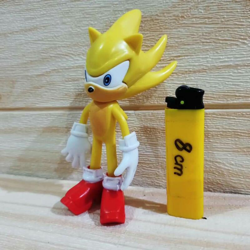 mainan figureSonic the hedgehog series
gold sonic