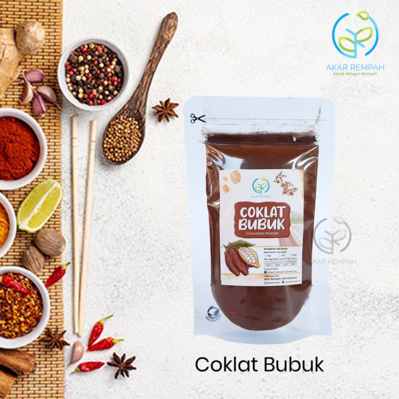 

Akarrempah Bubuk Coklat Murni / Pure Cocoa Powder / Cokelat
