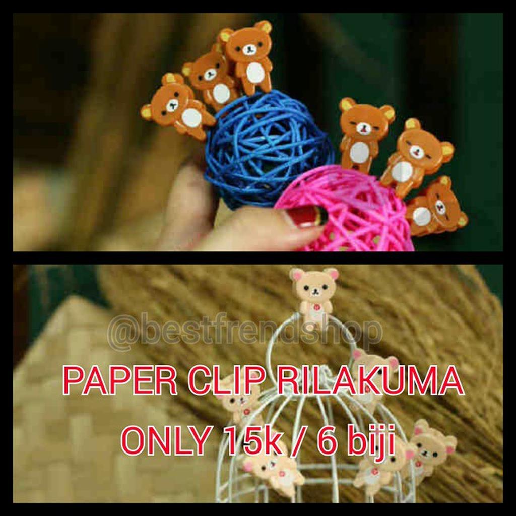 

RILAKUMA PAPER CLIP set