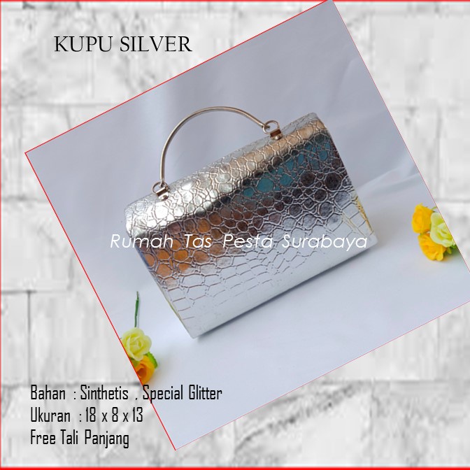 Tas Bagus,Tas Unik,Tas Elegan ,KUPU SILVER