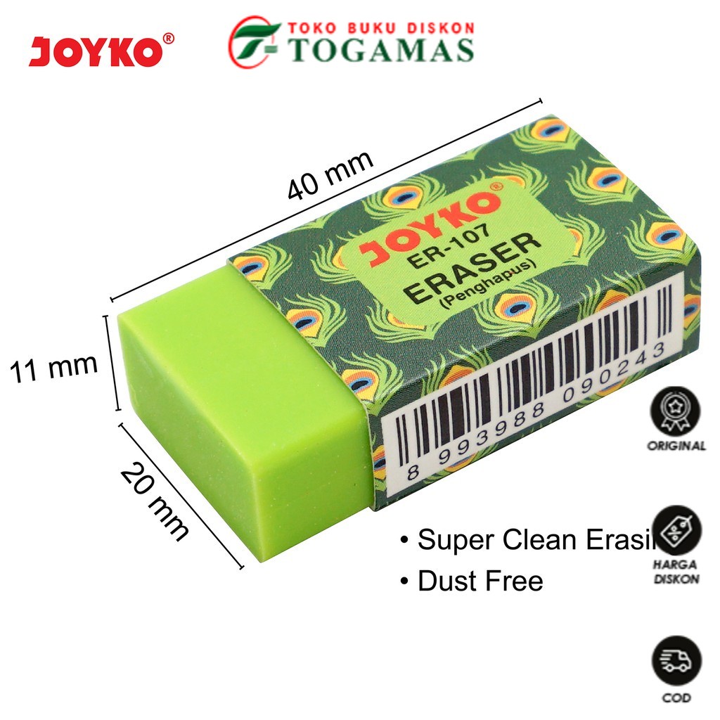

READY STOCK !! ERASER ER-107 ANIMAL JOYKO