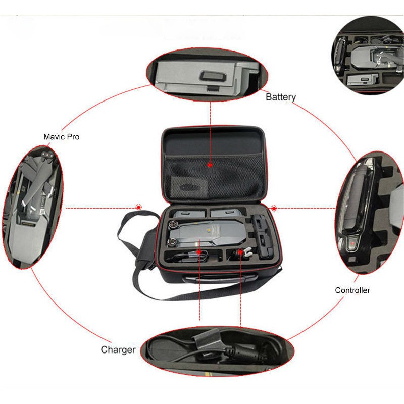 Tas Drone DJI Mavic Pro BC 07 Tas Selempang Dron Berkualitas Sling Bag Anti Air Slempang Drown