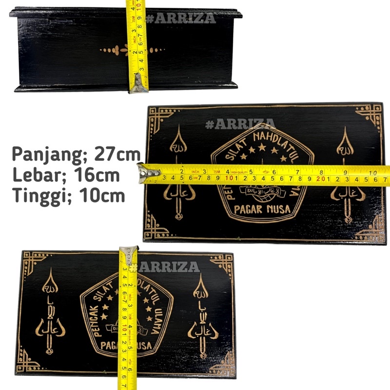 KOTAK SABUK MORI PN PAGAR NUSA / TEMPAT SABUK PAGAR NUSA / TEMPAT IKAT PINGGANG PN PAGAR NUSA / TERMURAH DARI KAYU JATI (FREE UKIR NAMA)