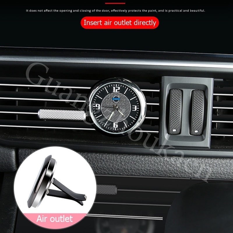 Volvo Jam Tangan Quartz Mini Dengan Night Vision Untuk XC60 S60 S80 XC90 V60 XC40