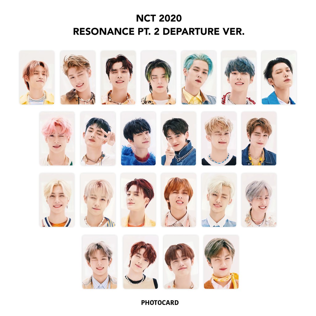 Photocard NCT 2020 Resonance Pt. 2 Isi 23 pcs