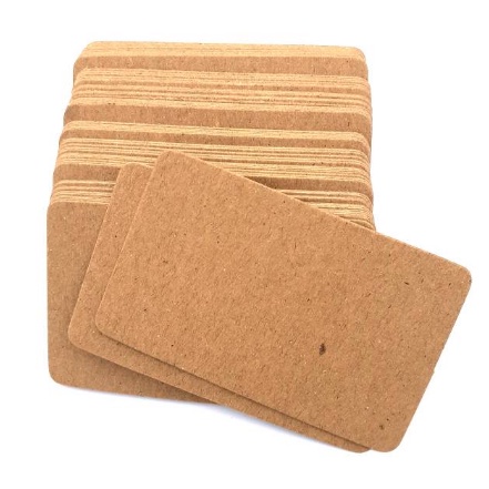 

BLANK CARD CRAFT PAPER / KARTU KOSONG KERTAS VINTAGE