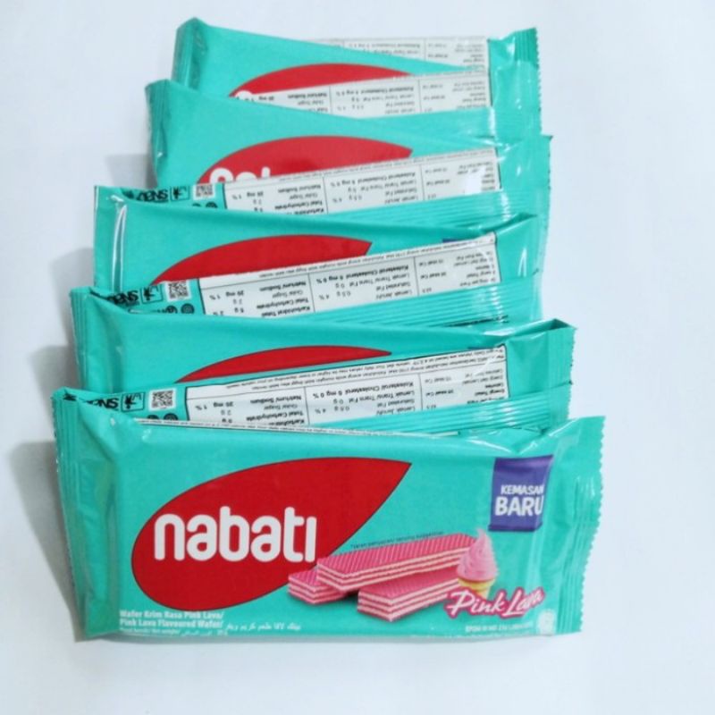 Nabati Wafer 20 gram (1 pack isi 10 pcs)