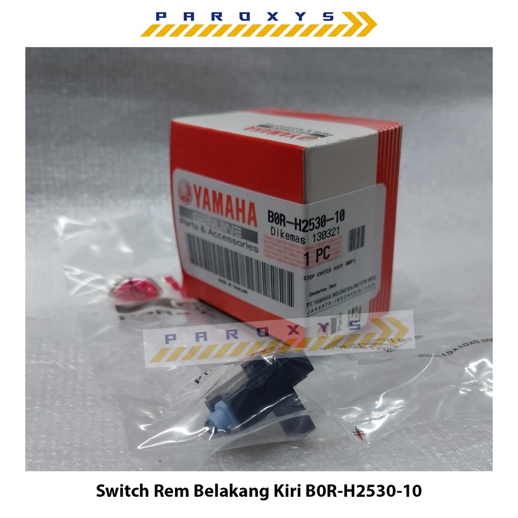 SWITCH SWIT REM BELAKANG KIRI B0R-H2530-10 AEROX 155 2019 2020 ORI YGP