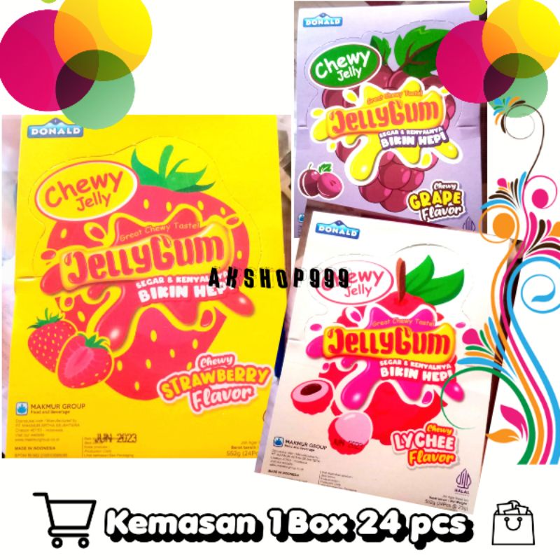 

Donal Chewy Jelly Gum New Varian