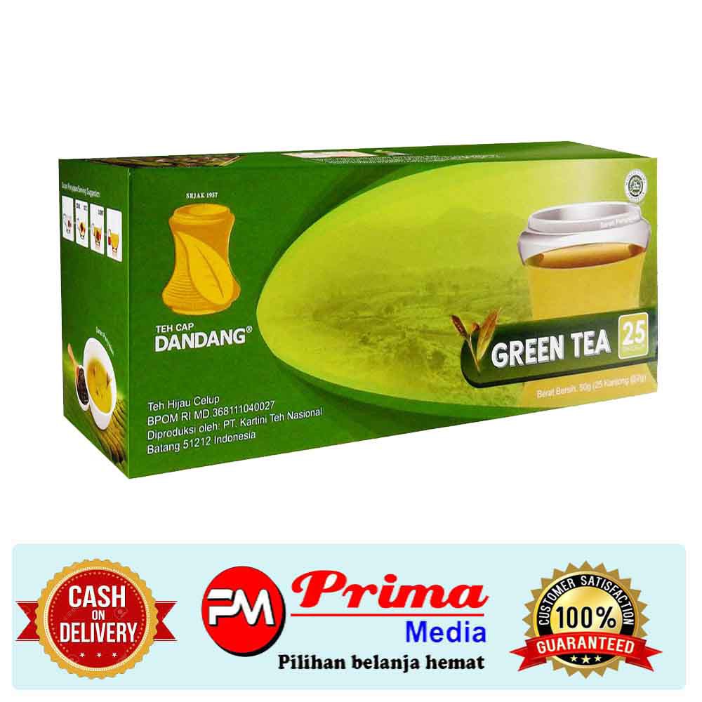 

Teh Dandang Green Teh Celup [25 pcs]