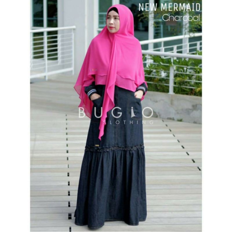 New Mermaid Denim Bugio Clothing