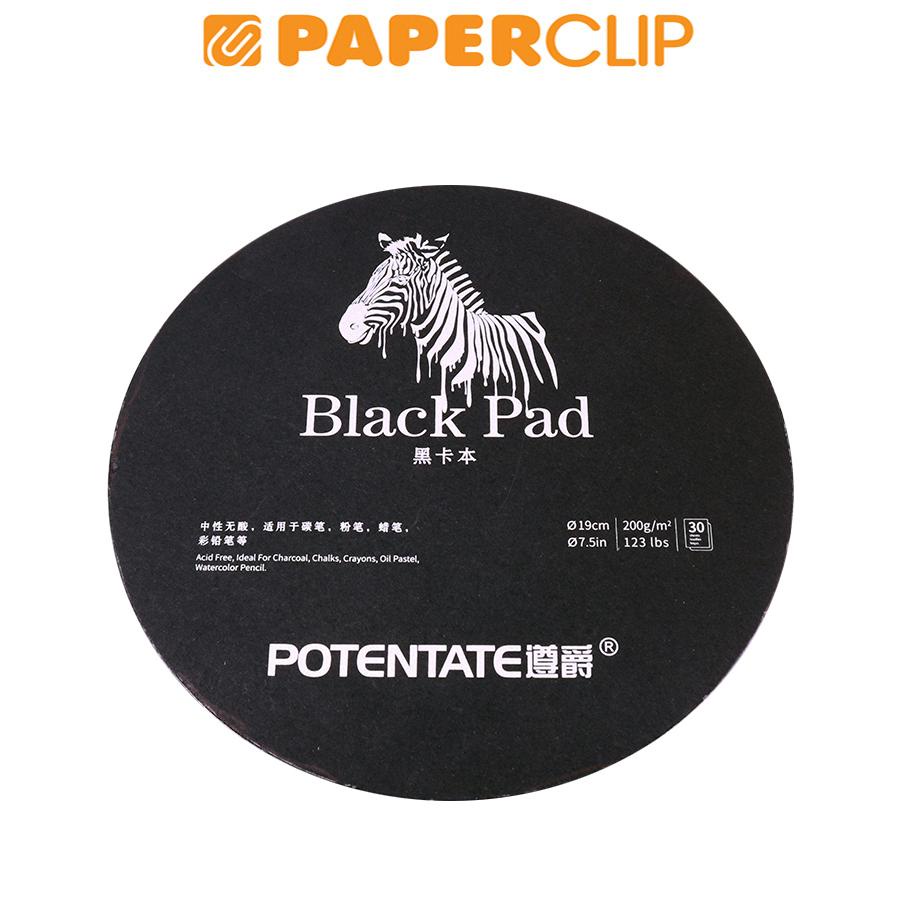 

POTENTATE CIRCLE BLACK PAD 021102