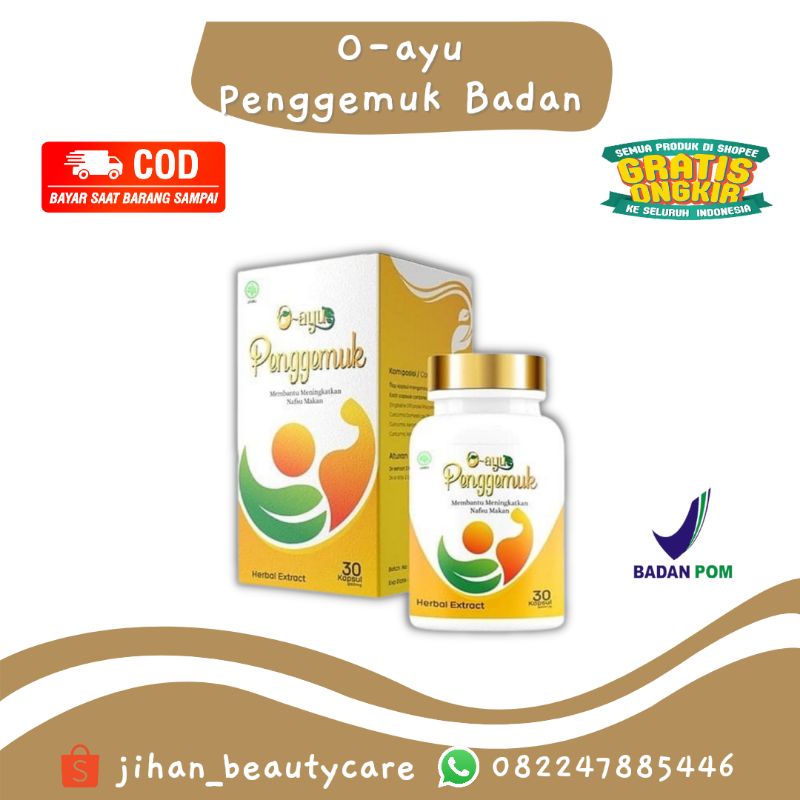 O-AYU PENGGEMUK BADAN BPOM ✅