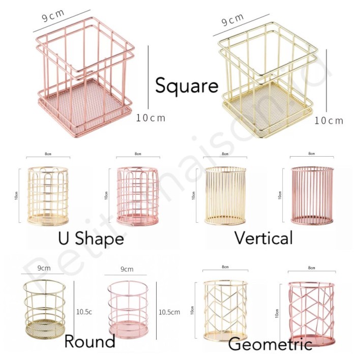 

Wow Wire Pen Holder Office Stationery Pencil Stand / Tempat Pulpen Serbagu Murah