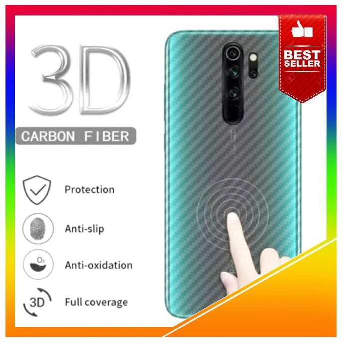 Acc Hp Xiaomi Redmi 9 9A 9C Skin Karbon Garskin Anti Gores Belakang