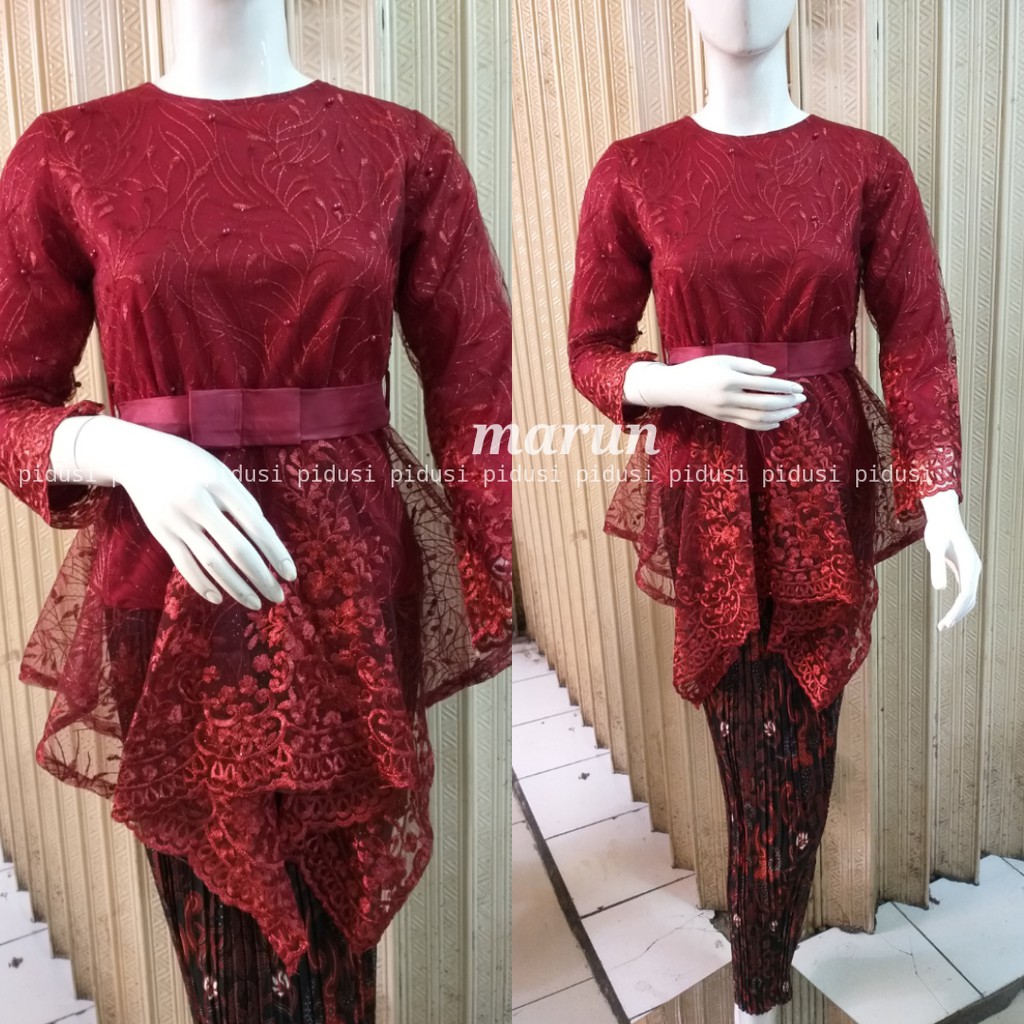 SET KEBAYA CUMI PITA / KEBAYA TULLE PITA