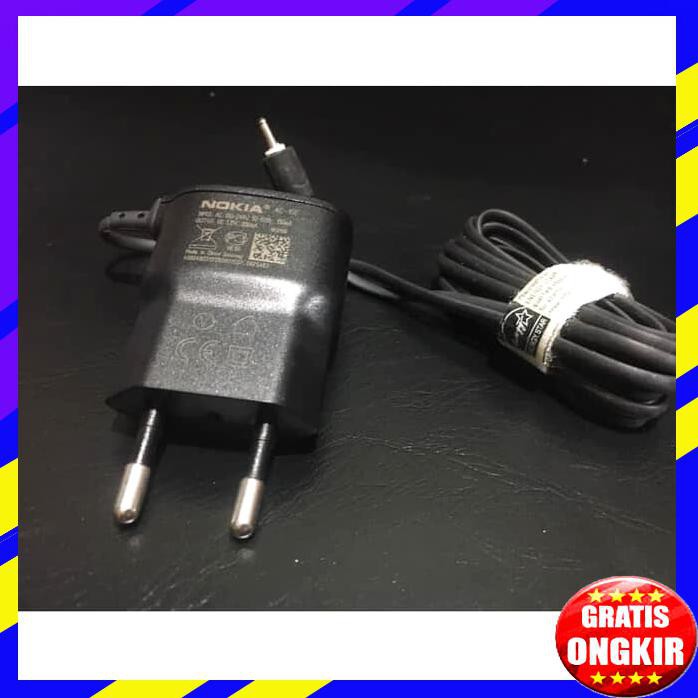 ACC HP CHARGER NOKIA E90 E63 AC 15E COLOKAN KECIL FULL ORIGINAL NON PACK
