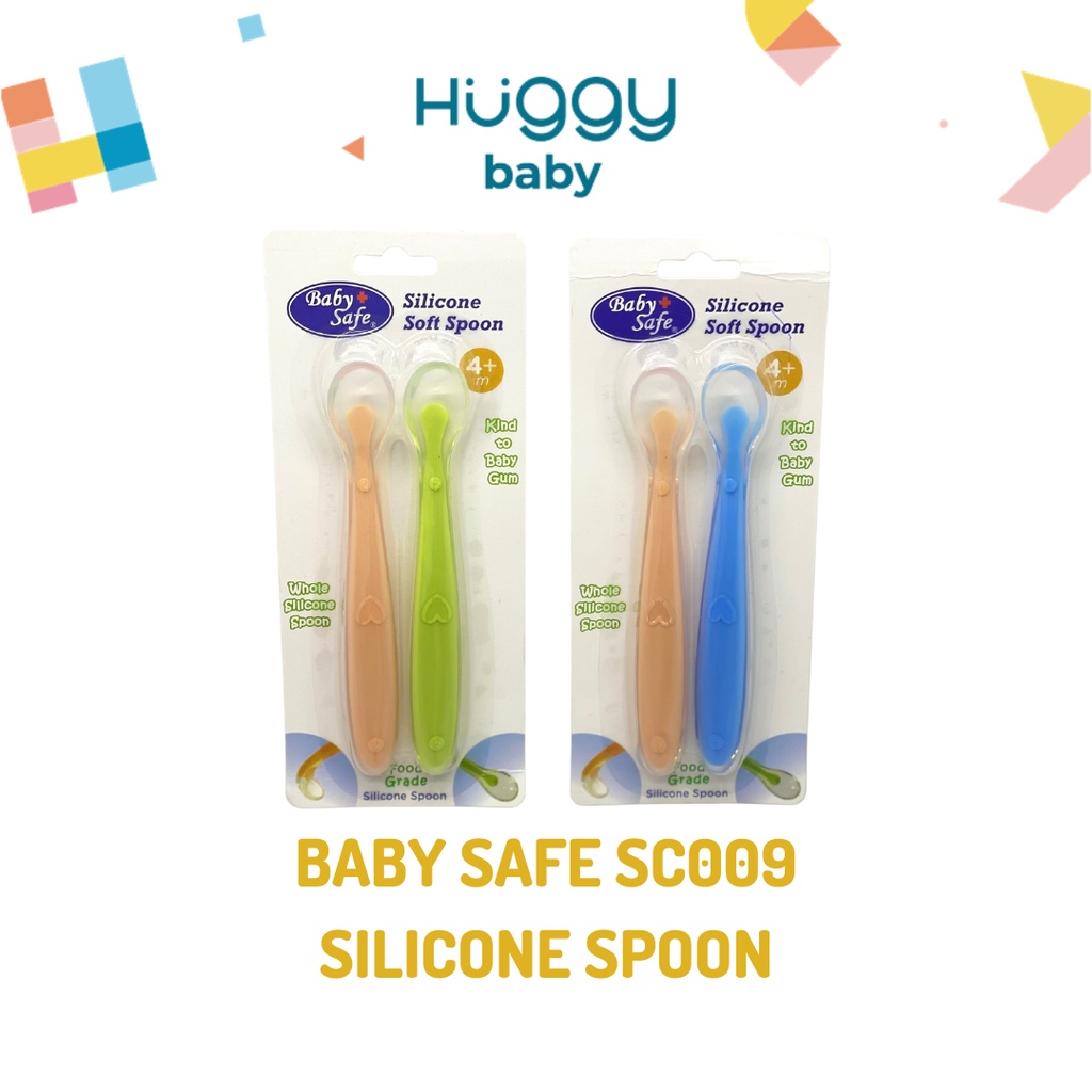 Baby Safe SC009 Silicone Spoon | Sendok Silikon Anak