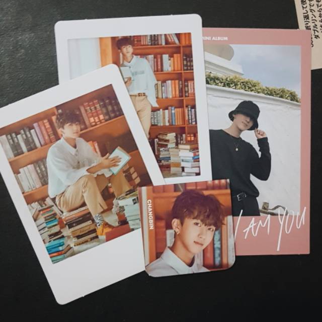 STRAY KIDS CHANGBIN GOODS SET (UNVEIL OP 3 POLAROID PC, BOOKMARK, I AM YOU PHOTOCARD)