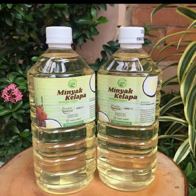 

Minyak kelapa organik merk lingkar organik / minyak kelapa / minyak goreng organik 1liter
