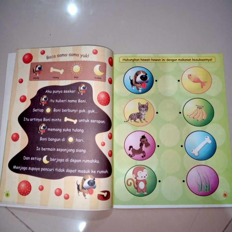 buku pintar membaca menulis dan menghitung 64 halaman (21×28cm)