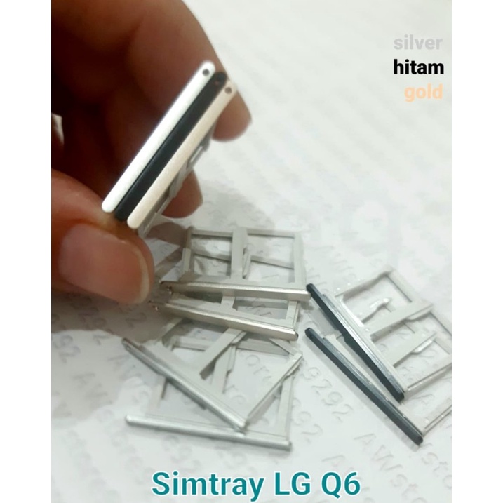 Slot Tempat Dudukan Simcard Simtray Sim Tray Card Lock LG Q6