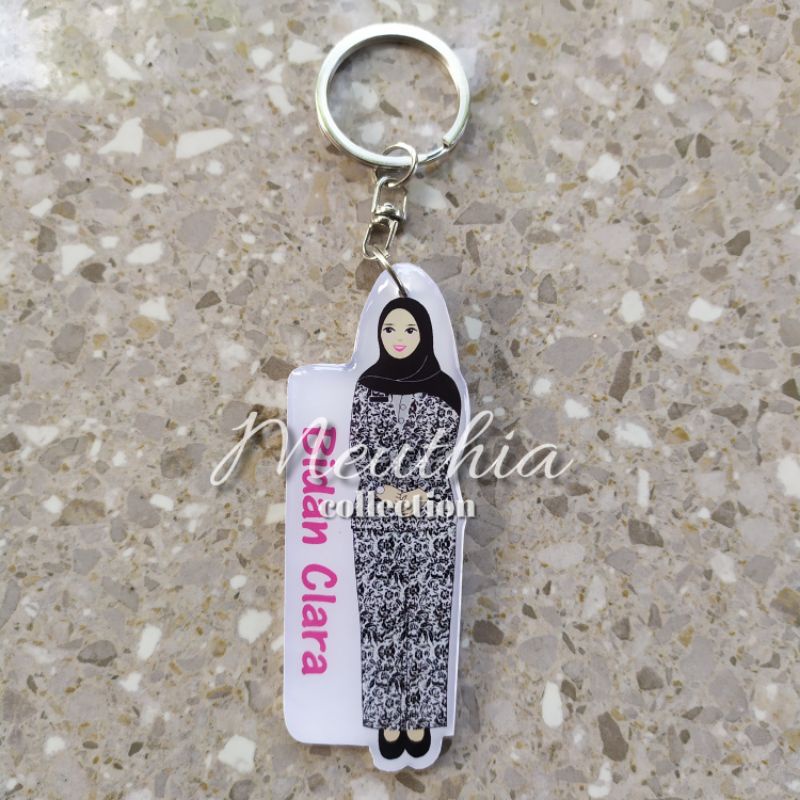 Gantungan Kunci Bidan Cantik Batik IBI