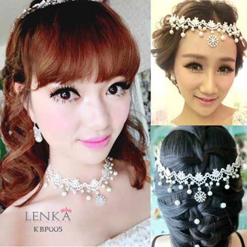 [STOK TERBATAS] LACE NECKLACE KALUNG BROKAT AKSESORIS WANITA PENGANTIN KBP005