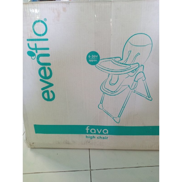 High Chair Evenflo Fava