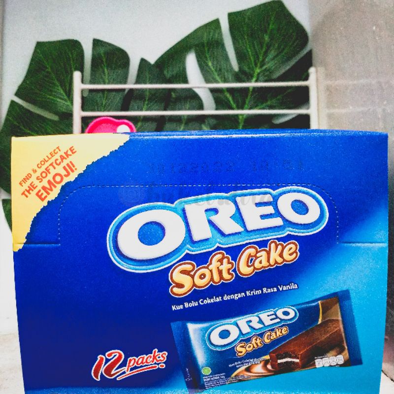 

1 pack snack jajan camilan makanan ringan coklat manis Oreo Soft Cake