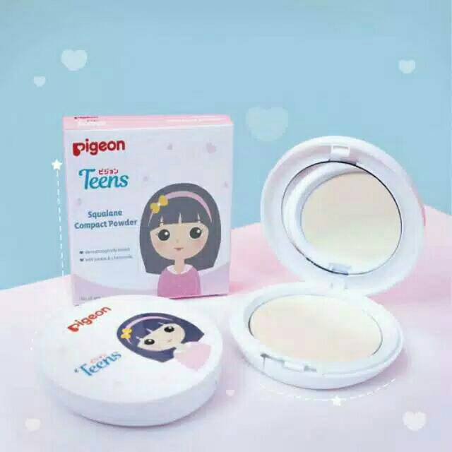 Bedak Padat Pigeon Teens Squalene (Compact Powder)