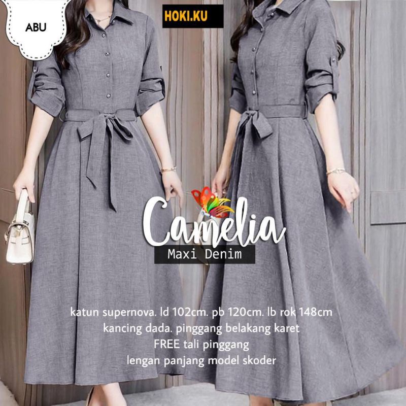 Camelia dress gamis maxy
