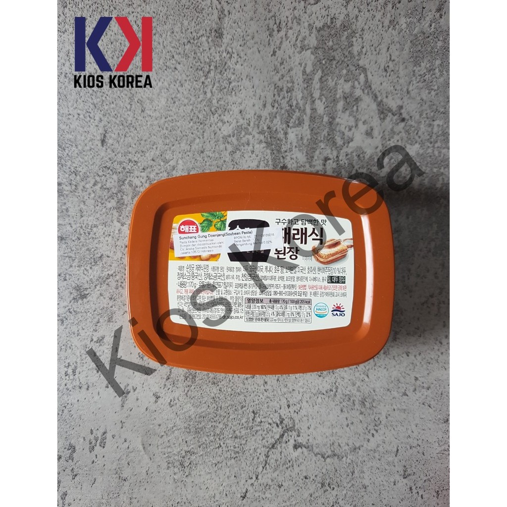

Sajo Soybean Paste 170gr - Doenjang - Pasta Kedelai Tauco Korea