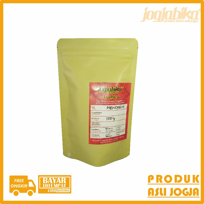 

Kopi Arabika Jawa Menoreh Biji Asli Jogja 100 g
